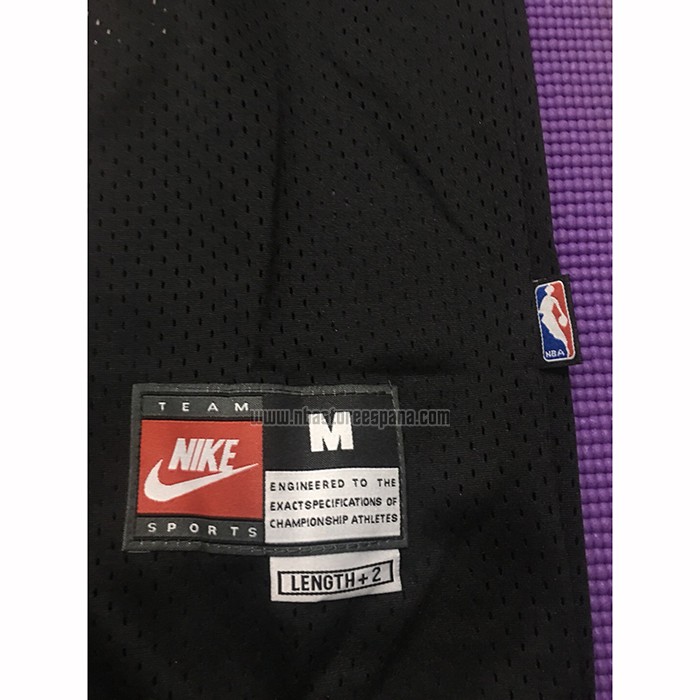 Camiseta Chicago Bulls Michael Jordan NO 23 Retro Negro3